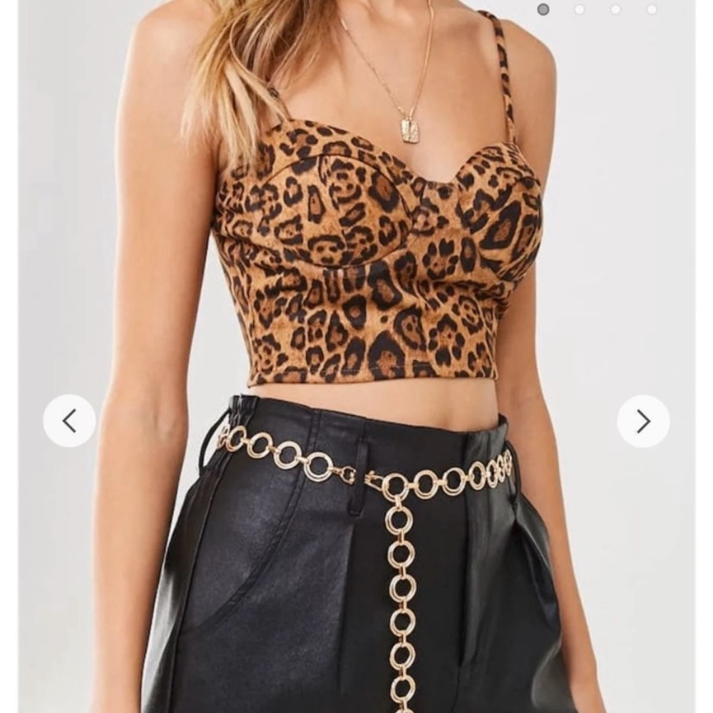 Gold chain belt